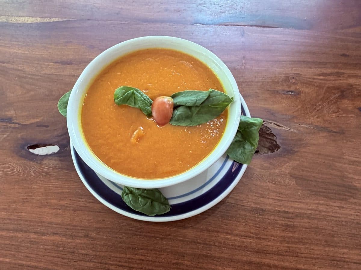 Sopa Dorada de Zanahoria